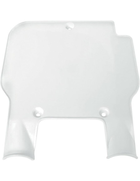 Plaque avant - Blanc - POLISPORT Kawasaki 125 250 500 KX 1989-1995