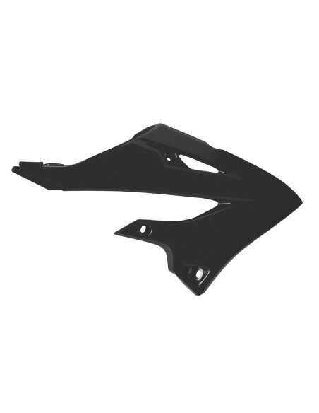 Ouïes de radiateur - Noir - POLISPORT Yamaha 125 250 YZ 2022