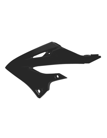 Ouïes de radiateur - Noir - POLISPORT Yamaha 125 250 YZ 2022