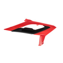 Ouïes de radiateur - Noir Rouge - POLISPORT Beta 250 300 RR 2T 350 400 450 4T 2023