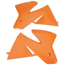 Ouïes de radiateur - Orange - POLISPORT KTM SX 2000