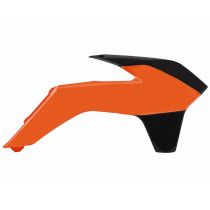Ouïes de radiateur - Orange Noir - POLISPORT KTM SX SX-F 2013-2015 / EXC EXC-F 2014-2016