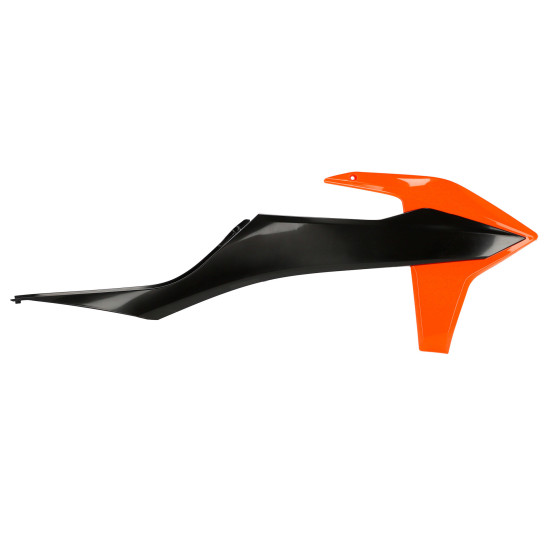 Ouïes de radiateur - Orange Noir - POLISPORT KTM SX SX-F 2019-2022 / EXC EXC-F 2020-2023