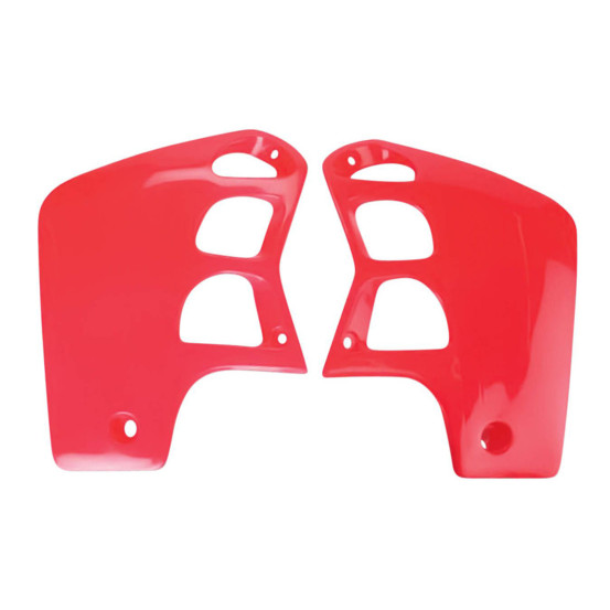 Ouïes de radiateur - Rouge - POLISPORT Honda 500 CR 1991-2000