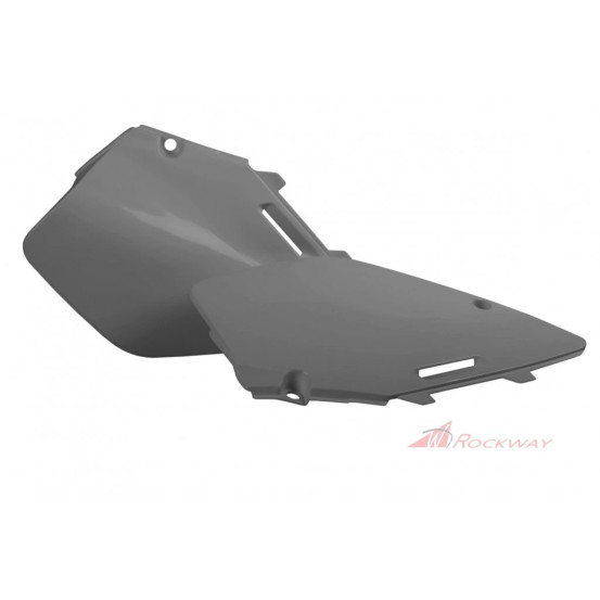 Plaques latérales - Gris - POLISPORT Suzuki 125 250 RM 1996-1998