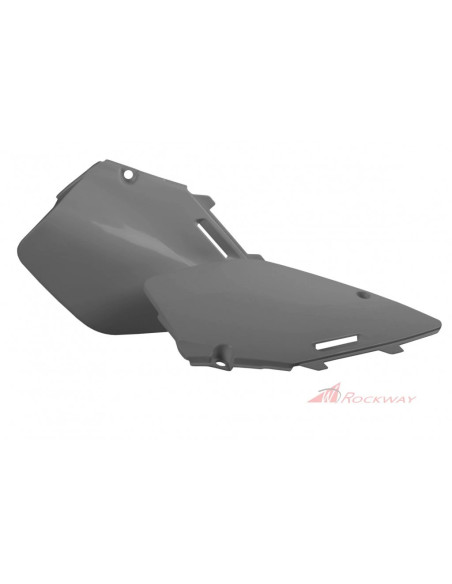 Plaques latérales - Gris - POLISPORT Suzuki 125 250 RM 1996-1998