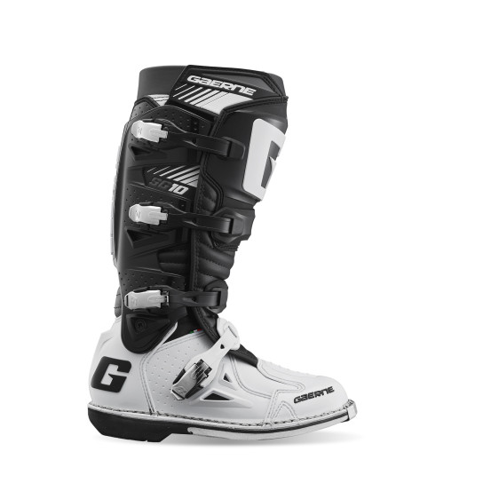 Bottes cross Gaerne SG10 - Blanc Noir