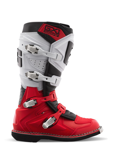 Bottes cross Gaerne GX1 - Rouge Blanc