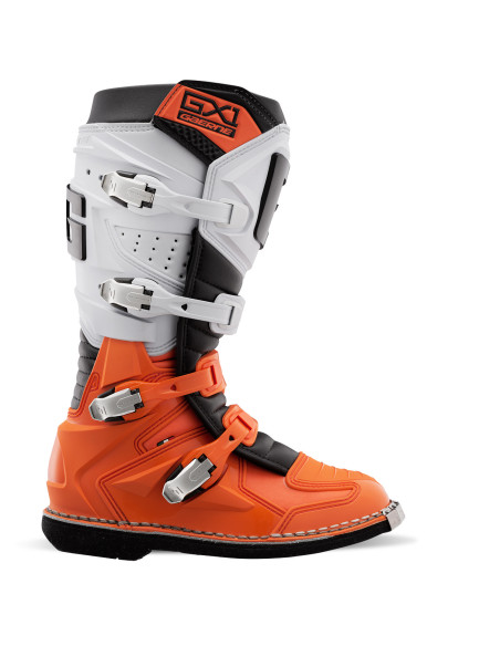 Bottes cross Gaerne GX1 - Orange Blanc