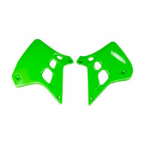 Ouïes de radiateur - Vert - POLISPORT Kawasaki 250 KX 1990-1991