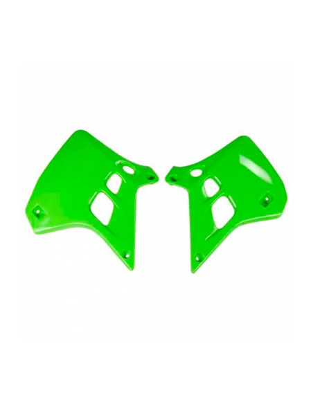 Ouïes de radiateur - Vert - POLISPORT Kawasaki 250 KX 1990-1991