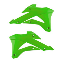 Ouïes de radiateur - Vert - POLISPORT Kawasaki 85 KX 2022