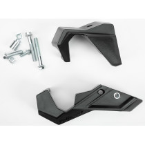 Protections de bas de fourche - Noir - POLISPORT Kawasaki 450 KXF 2019-2026 / 250 KXF 2020-2026