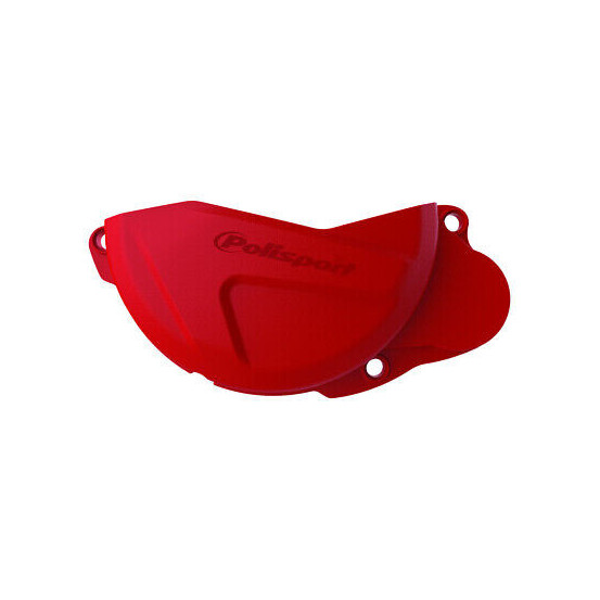 Protection de carter d'embrayage - Rouge - POLISPORT Honda 250 CRF-R 2010-2016