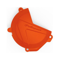 Protection de carter d'embrayage - Orange - POLISPORT KTM SX-F EXC-F 2017-2022
