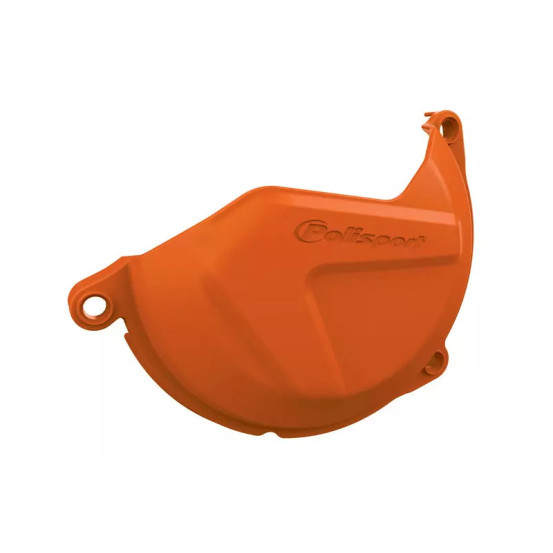 Protection de carter d'embrayage - Orange - POLISPORT KTM 450 SX-F 2013-2015 450/500 EXC 2012-2016