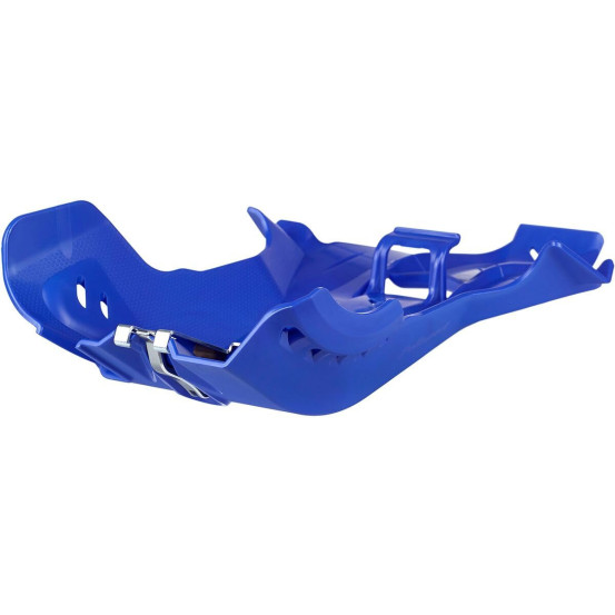 Sabot - Bleu - POLISPORT Fortress avec protection de bielette KTM SX-F EXC-F Husqvarna FC FE 2019-2022