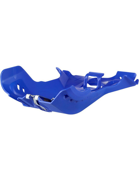 Sabot - Bleu - POLISPORT Fortress avec protection de bielette KTM SX-F EXC-F Husqvarna FC FE 2019-2022