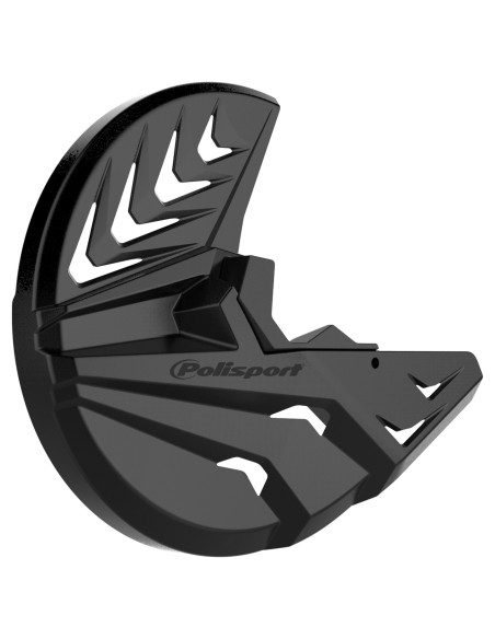 Protection de bas de fourche + disque - Noir - POLISPORT Beta RR 2019-2021