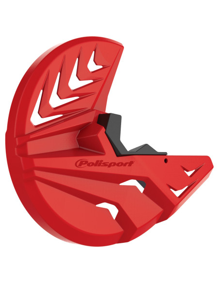 Protection de bas de fourche + disque - Rouge - POLISPORT Beta RR 2019-2021