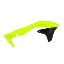 Ouïes de radiateur - Jaune Fluo - POLISPORT Kawasaki 450 KXF 2016-2018