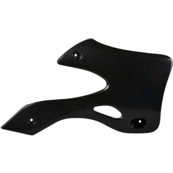 Ouïes de radiateur - Noir - POLISPORT Kawasaki 125 250 KX 1999-2002