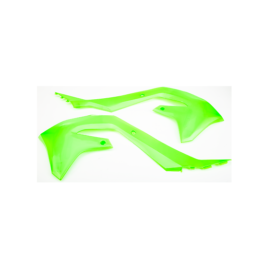 Ouies de radiateur - Vert - POLISPORT citron Kawasaki 450 KXF 2019