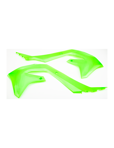 Ouies de radiateur - Vert - POLISPORT citron Kawasaki 450 KXF 2019