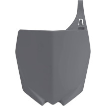 Plaque avant - Gris - POLISPORT Yamaha 125 250 YZ 2015-2021 / 250 YZ-F 2010-2018 / 450 YZ-F 2010-2017