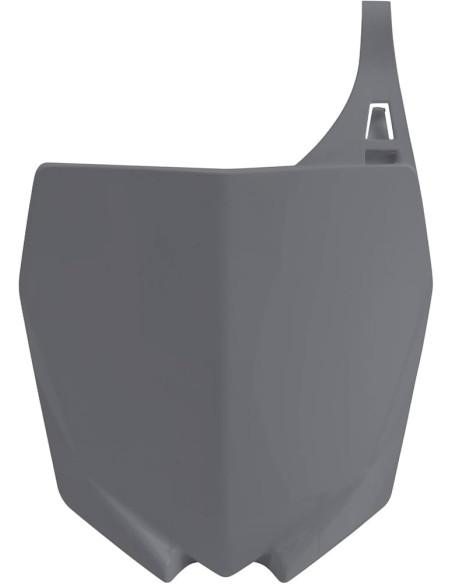 Plaque avant - Gris - POLISPORT Yamaha 125 250 YZ 2015-2021 / 250 YZ-F 2010-2018 / 450 YZ-F 2010-2017