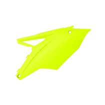 Plaques latérales - Jaune Fluo - POLISPORT Kawasaki 450 KXF 2016-2018