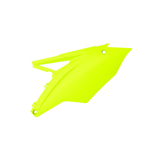 Plaques latérales - Jaune Fluo - POLISPORT Kawasaki 450 KXF 2016-2018
