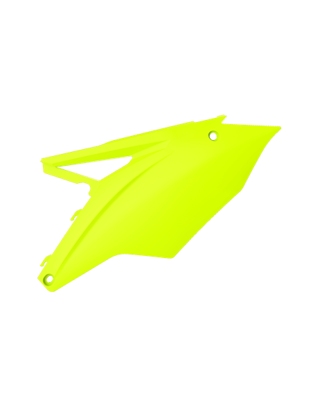 Plaques latérales - Jaune Fluo - POLISPORT Kawasaki 450 KXF 2016-2018