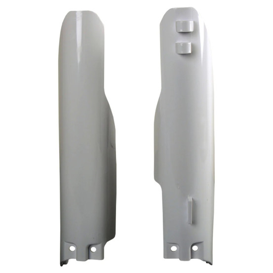Protections de fourche - Blanc - POLISPORT SUZUKI 125/250 RM 2001-2006
