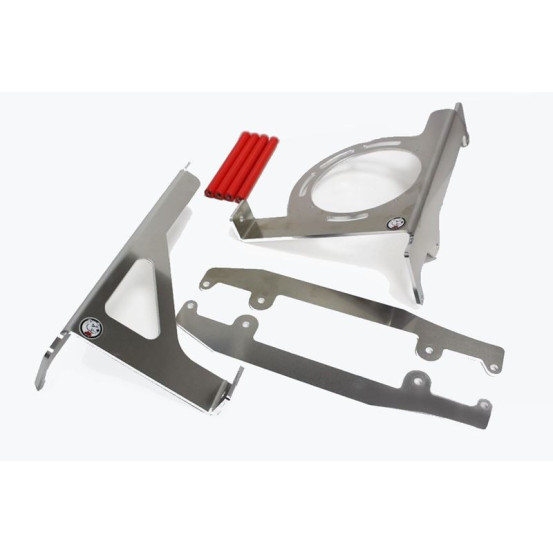 Protections de radiateurs AXP Beta 250/300 RR 2018-2019 Rouge