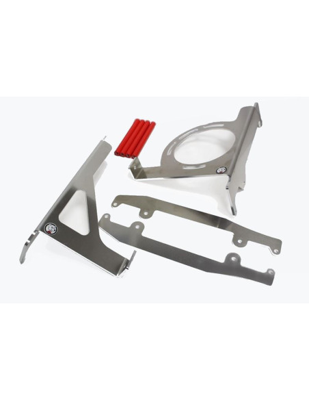 Protections de radiateurs AXP Beta 250/300 RR 2018-2019 Rouge