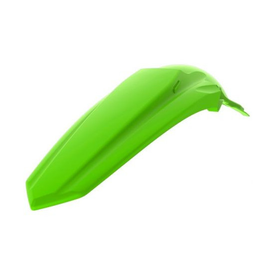 Garde-boue arrière - Vert - POLISPORT Restylé citron Kawasaki 125 250 KX 2003-2008