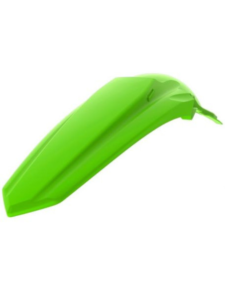 Garde-boue arrière - Vert - POLISPORT Restylé citron Kawasaki 125 250 KX 2003-2008