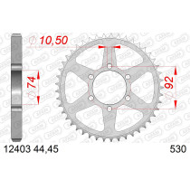 Couronne Acier AFAM 12403