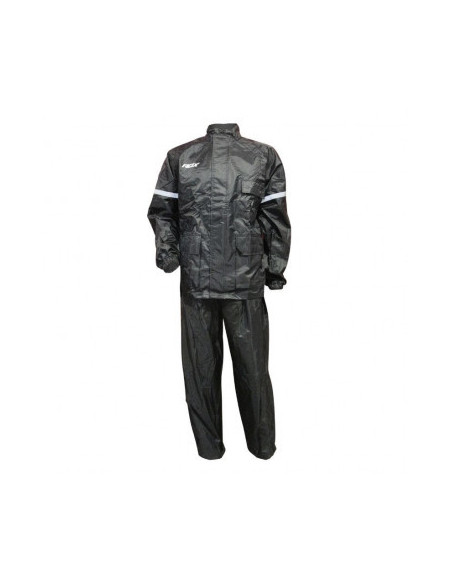 Tenue de pluie moto / scooter ADX - ECO noir (pack veste + pantalon)