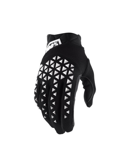 Gants cross 100% Airmatic CE - Noir Blanc