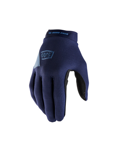 Gants cross 100% Ridecamp - Bleu marine