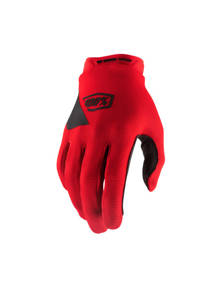 Gants cross 100% Ridecamp - Rouge