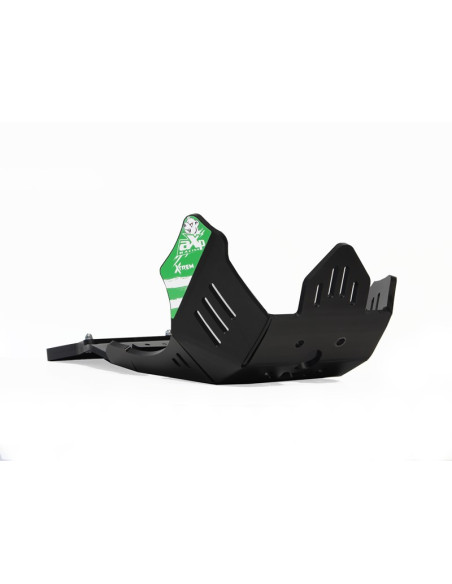 Sabot AXP PEHD 8mm Noir avec protection de biellette KAWASAKI KAWASAKI KXF 250 2021 - 2023