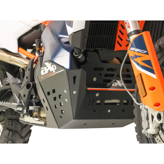 Sabot V2 AXP PHD 8mm HARD KTM 790 / 890 adventure R / L 2019-2024 Noir