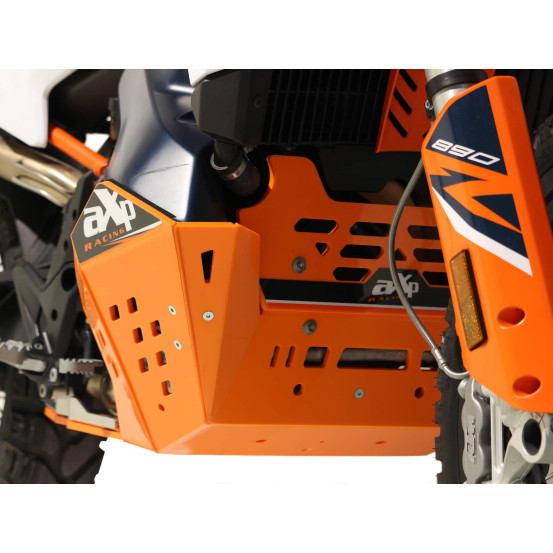 Sabot V2 AXP PHD 8mm HARD KTM 790 / 890 adventure R / L 2019-2024 Orange