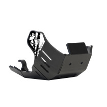 Sabot AXP PEHD 8mm Noir avec protection de biellette KTM 250 300 EXC F 2024