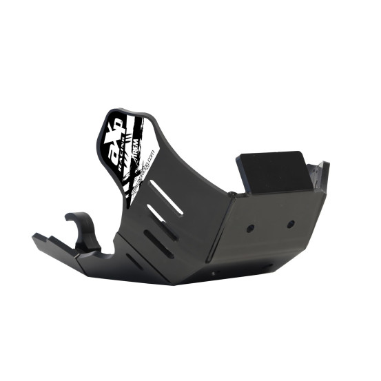 Sabot AXP PEHD 8mm Noir avec protection de biellette KTM 250 300 EXC F 2024
