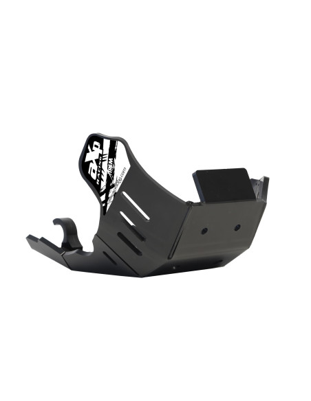 Sabot AXP PEHD 8mm Noir avec protection de biellette KTM 250 300 EXC F 2024