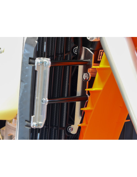 Protèges radiateur AXP Alu 4mm KTM 150 250 300 TBI 250 350 450 500 EXC F 2024-2026